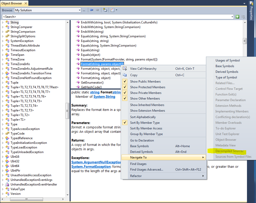 Decompiled Sources menu is greyed out.png